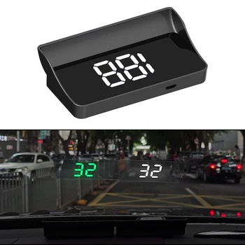 Новый Hud Головной Дисплей GPS Спидометр Дисплей Скорости KMH USB Кабель Для Автомобиля Велосипед Автобус С Нескользящим Ковриком и Светоотражающей Пленкой Аксессуар