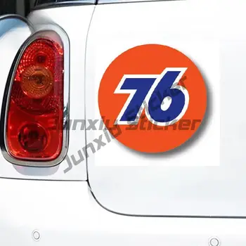 Наклейка с логотипом 76 БЕНЗИНОВОГО масла, Виниловая наклейка на окно грузовика, настенный бак, Виниловая наклейка