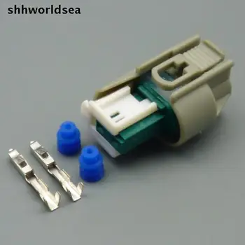 worldgolden 5/30/100 комплектов 0,6 мм 2pin 2P автоматический электрический разъем для подключения жгута проводов 9-967644-1