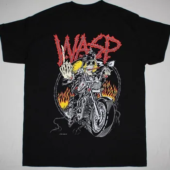 W.A.S.P. BLIND В ТЕХАСЕ, черная хлопковая мужская футболка от S до 5XL, подарочные фанаты GA653 с длинными рукавами