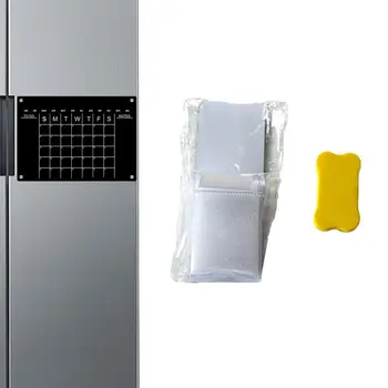 Магнитная доска для сухого стирания своими руками для холодильника, Акриловая доска для планирования, Простая организация, Уникальная Подарочная доска для задач