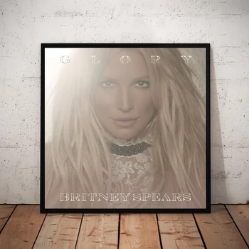 Обложка музыкального альбома Britney Spears Glory, плакат, художественная печать, украшение дома, настенная живопись (без рамки)