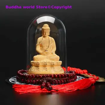 Буддизм Таиланд Юго-Восточная Азия Святой-Покровитель ДОМА И АВТОМОБИЛЯ Автомобильные украшения золотая статуя Будды Амитабхи Амитаюса