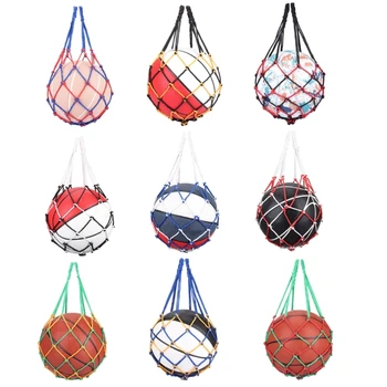 Сумка для хранения футбола Сумка для держателя спортивного мяча нейлоновая сумка для переноски одного мяча Челночный корабль