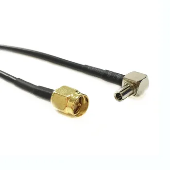 3G антенный кабель SMA штекерный переключатель TS9 Прямоугольный кабель RG174 20 см 8 