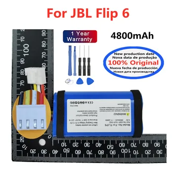 Новый 100% оригинальный аккумулятор для динамика JBL Flip 6 Flip6 4800mAh Special Edition Bluetooth Audio Battery Bateria В наличии + инструменты