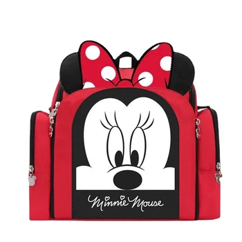 Сумки для подгузников Disney для мам и женщин, рюкзак большой емкости высокого качества, Многофункциональное складное сиденье, прочный, Бесплатная доставка