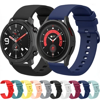20мм 22мм Силиконовый ремешок для Samsung Galaxy Watch 6/5/4/Classic/Active 2/Gear S3 Браслет для Amazfit GTR/GTR 2/3/4/GTS/mini Band