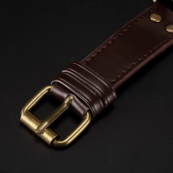 Оригинальный ремешок для часов SHENHUA Bronze Watches Сменный ремешок из искусственной кожи