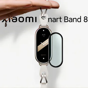 3D-Защитная пленка для Умных часов Xiaomi Smart band 8 Soft HD Full С нанопокрытием Из Закаленного Стекла Mi band 7 6 5 4 3 film Accessorie