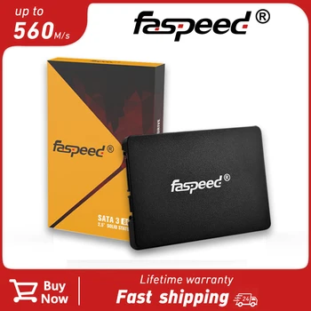 Faspeed 1 ТБ 2 ТБ SSD SATA 3 2,5 Твердотельный Диск 128 ГБ 256 ГБ 512 ГБ Жесткий Диск 128 256 512 ГБ Для Настольных Портативных ПК Внутренний Жесткий диск