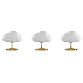 Настольная лампа 3X Clouds USB, Увлажнитель воздуха, Электрический Ультразвуковой ароматический диффузор Cool Mist Для комнатного ароматизатора