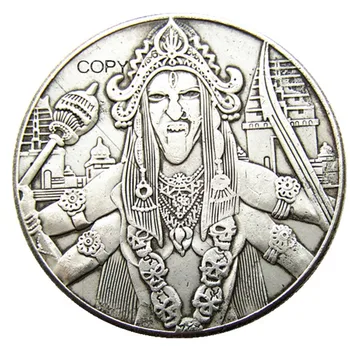 HB (182) Копия монеты в долларах США Hobo Morgan с серебряным покрытием