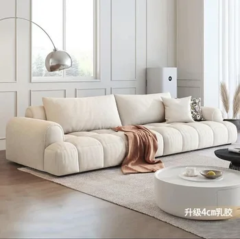 Тканевый художественный диван современная простая мебель для гостиной креативный дизайн, линейный латексный слоеный диван