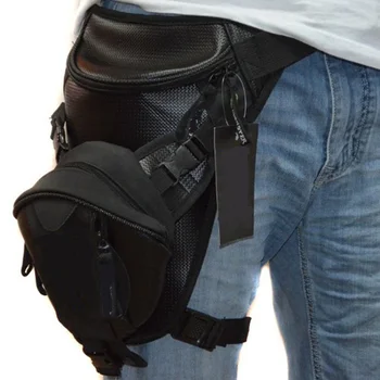 Мужская поясная сумка для ног мотоциклиста из высококачественной микрофибры, поясной ремень для путешествий, поясная сумка для штурмовой задницы