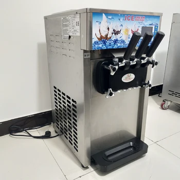 Машина для производства мороженого PBOBP Бытовая Маленькая Автоматическая машина для производства детского фруктового мороженого С одним ключом охлаждения Простое управление ручкой