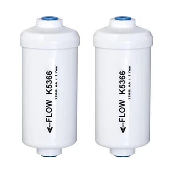 Сменный Фторидный Фильтр для воды K5366 из 2 предметов Совместим С Системой Гравитационной Фильтрации Воды Элементы Очистки Простота Установки