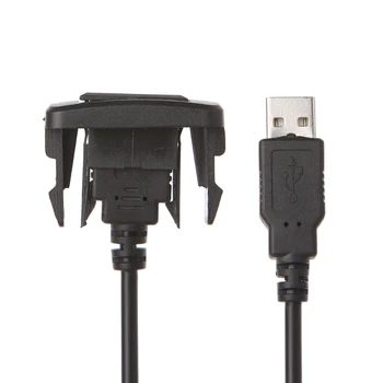 Порт AUX USB Кабельный адаптер 12-24 В Кабельный провод USB-адаптер для зарядки Toyota VIGO