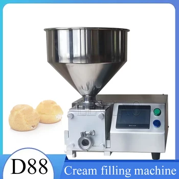 Автоматическая машина для количественного впрыска крема 110V 220V Шоколадный крем Машина для наполнения слоеного торта кремом для выпечки хлеба
