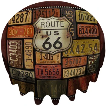 Номерные знаки самообслуживания в стиле ретро для Route 66, Скатерть От Ho Me Lili Для декора столешниц