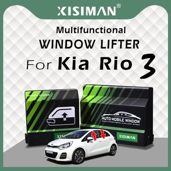 Автомобильный автоматический стеклоподъемник с электроприводом для Kia Rio 3, Автоматическое закрытие и опускание окон, автомобильные аксессуары