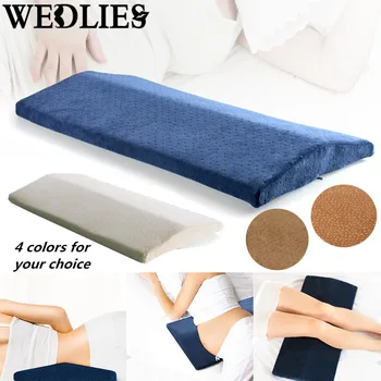 Треугольная подушка с эффектом памяти, поддерживающая талию и спину, подушка для медленного отскока, защищающая шейку матки беременных женщин, подушка для облегчения боли.