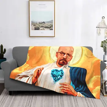 Одеяло Walter White Breaking Bad, флисовый текстильный декор, многофункциональные теплые пледы для постельного белья, покрывало для автомобиля