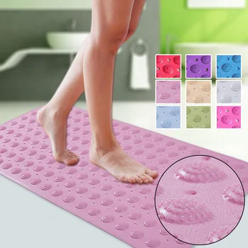 коврик alfombra для ванной комнаты Противоскользящий коврик для душа Прямоугольный массажный коврик для пальцев ног Водонепроницаемый коврик для ванной комнаты