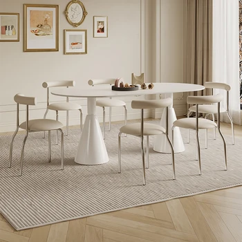 Роскошные столовые сервизы для ресторана Nordic Mainstays Стулья для конференций Столовые Сервизы Консоль Sillas De Comedor Мебель для комнаты
