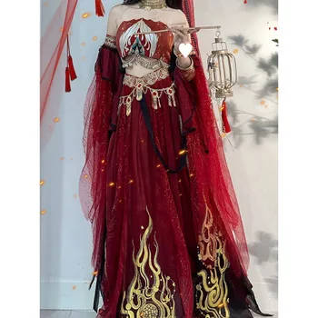 Экзотический стиль одежды Западные регионы Святой Дуньхуан Ханьфу летающая танцовщица западных регионов танец живота новый стиль