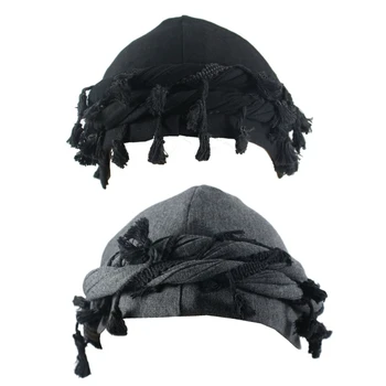 Мужская повязка на голову, впитывающая пот, Пиратская шляпа для скалолазания и верховой езды, спортивные головные уборы 066C