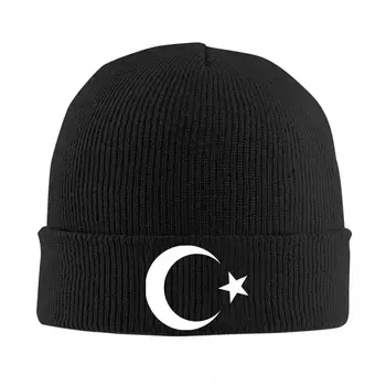 Вязаная шапка с флагом Турции, Шапочки, зимние Шапки, теплые Повседневные кепки для мужчин и женщин