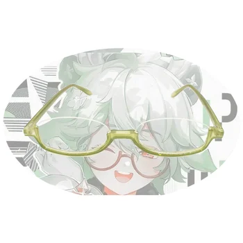 Аниме-игра Genshin Impact Alchemist, потому что Нож в оправе из сахарозы, Зеленые очки из авокадо, Аксессуары для косплея, реквизит для Comic-Con, подарок