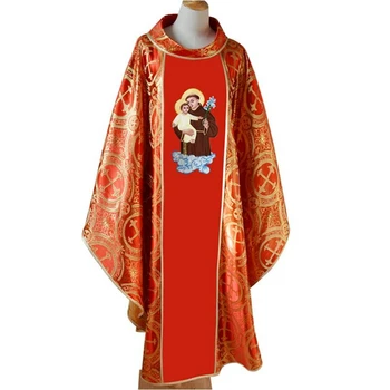 Ризы 5 цветов Римско-Католической Англиканской Лютеранской церкви Одеяния духовенства Религиозная Одежда архиепископа Литургическая Одежда