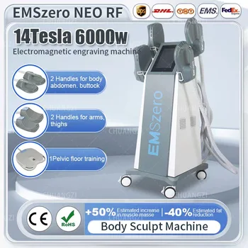 Аппарат для контурирования тела EMSZERO Neo, стимуляция мышц 14 Тесла, Ems Body Sculpt для удаления жира, подтяжка ягодиц