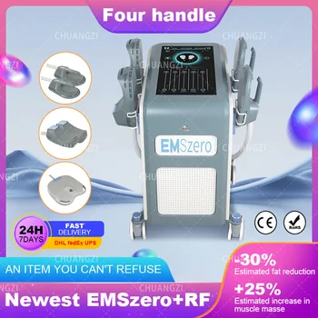 Высокоинтенсивный Электромагнитный Тренировочный Миостимулятор EmszEro EMSSLIM NEO с 5 Ручками Реформера