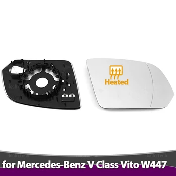 Зеркало С Подогревом Бокового Зеркального Стекла Объектив Зеркала заднего Вида для Mercedes-Benz V Class W447 Vito Mercedes W447 2016-2023 Слева или справа