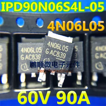 30шт оригинальный новый 4N06L05 IPD90N06S4L-05 TO252 60V90A MOS полевой транзистор